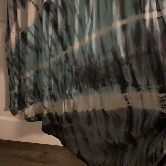 Maxi halter dress tie dye M EUC - Picture 5 of 13